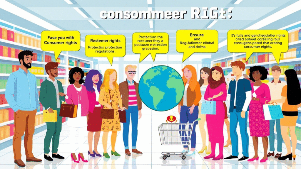 Panduan lengkap hak konsumen di Indonesia, dilengkapi dengan pasal-pasal UU No. 8 Tahun 1999 dan regulasi terkait. Ketahui hak dan kewajiban Anda sebagai konsumen.